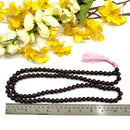 Garnet Round Beads Jaap Mala (Commitment & Strength)