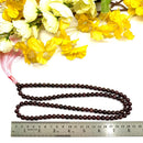Garnet Round Beads Jaap Mala (Commitment & Strength)
