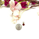 Garnet Small Pendants in Silver (Vitality & Joy)