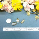 Golden and Green Rutile Cabochons