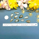Golden and Green Rutile Cabochons