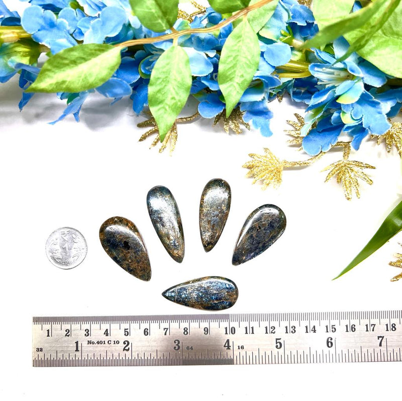 Golden Kyanite Cabochons(Aura Cleansing)