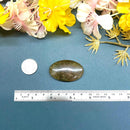 Golden and Green Rutile Cabochons