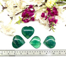 Green Fluorite Hearts (Focused Energy)