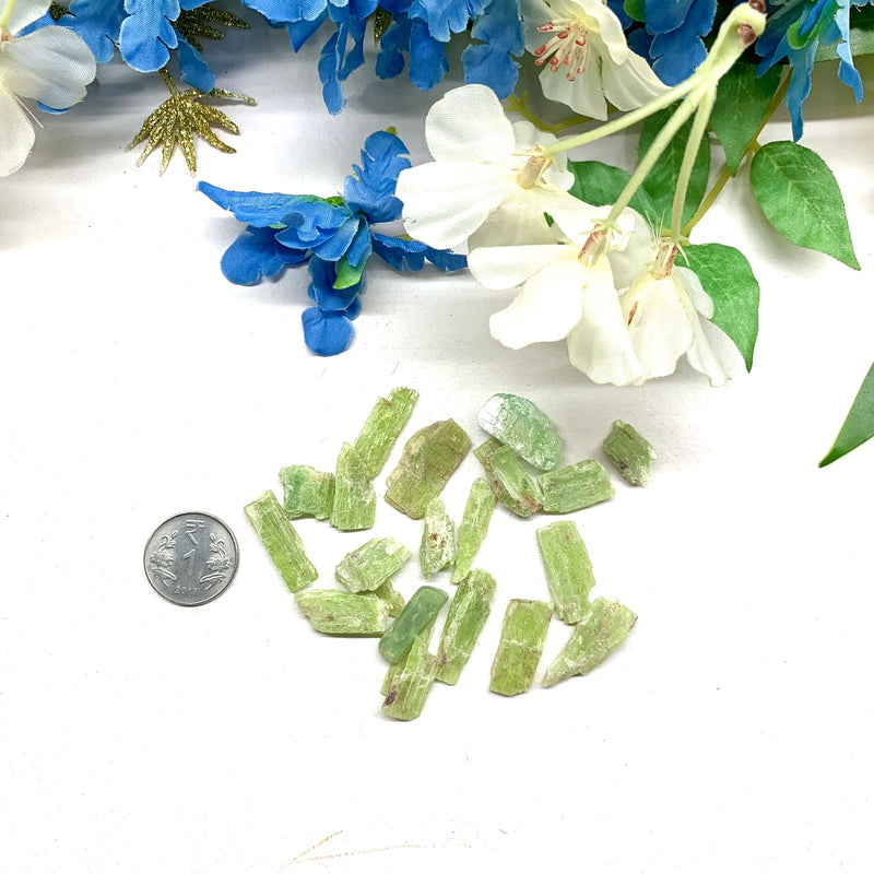 Green Kyanite Rough (Connect with Earth Energy)