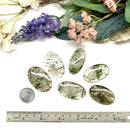 Green Rutilated Quartz Cabochons