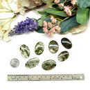 Green Rutilated Quartz Cabochons