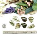 Green Rutilated Quartz Cabochons