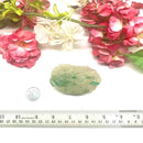 Green Tourmaline on Quartz Rough (Prosperity)