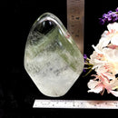 Green Phantom Quartz Free Form with Chlorite
