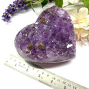 Amethyst Cluster in Heart Shape (Spirituality and Wisdom)