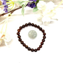 Hessonite Round Bead Bracelet (Creativity and Confidence)