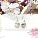 Howlite Earrings in Silver