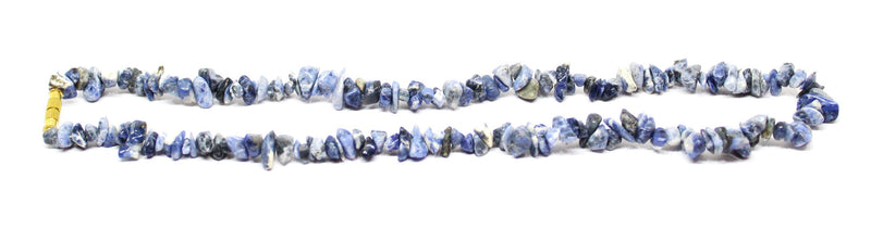 Sodalite 6mm Uncut Beads /Chips Necklace (Creative Expression)