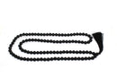 Black Onyx Round Bead Jaap Mala (Grounding & Protection)