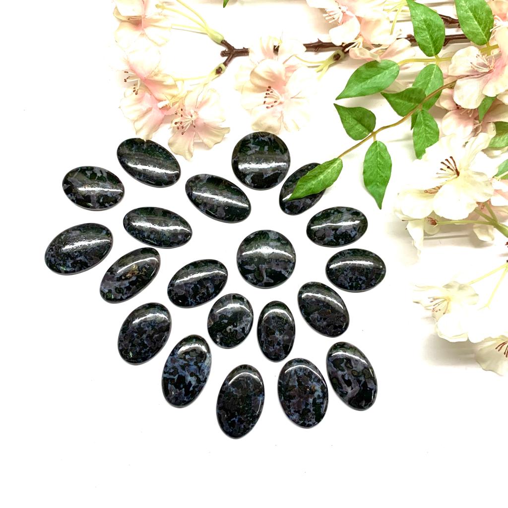 Indigo Gabro Cabochon for magic & mysticism shop crystals online