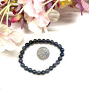 Iolite Round Bead Bracelet