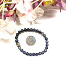 Iolite Round Bead Bracelet