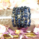 Iolite Round Bead Bracelet