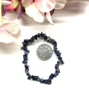 Iolite Round Bead Bracelet