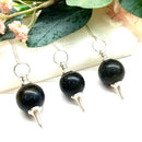 Iron Tiger Eye Ball Shape Pendulum
