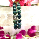 Kambaba Jasper 8mm Round Bead Bracelet