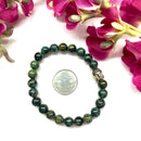 Kambaba Jasper 8mm Round Bead Bracelet