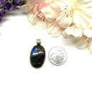 Labradorite Pendants In Silver