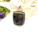 Labradorite Premium Collection Pendants In Silver