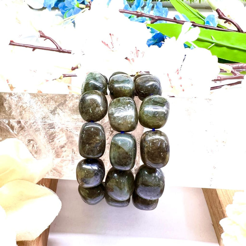 Labradorite Tumble Stone Bracelet (Mysticism)