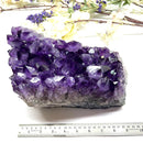 Large Amethyst Clusters in AAA Extra Quality from Brazil