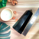 Large Black Tourmaline Towers  (Grounding and Protection)