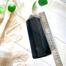 Large Black Tourmaline Towers  (Grounding and Protection)