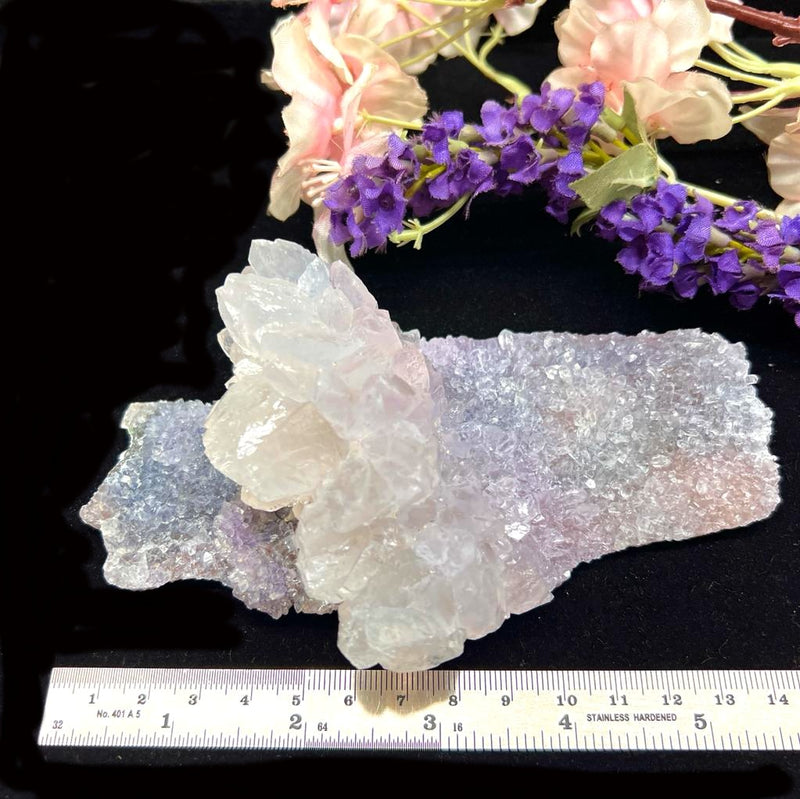 Large Amethyst Elestial Flower Clusters from Brazil (Intuition and Meditation)