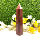 Large Red Jasper Tower (Vitality and Strength)