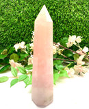 Large Rose Quartz Towers (Love and Harmony)
