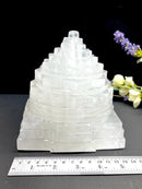 Shree (Shri) Yantra in Clear Quartz (Meditation & High Vibrations)