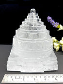 Shree (Shri) Yantra in Clear Quartz (Meditation & High Vibrations)