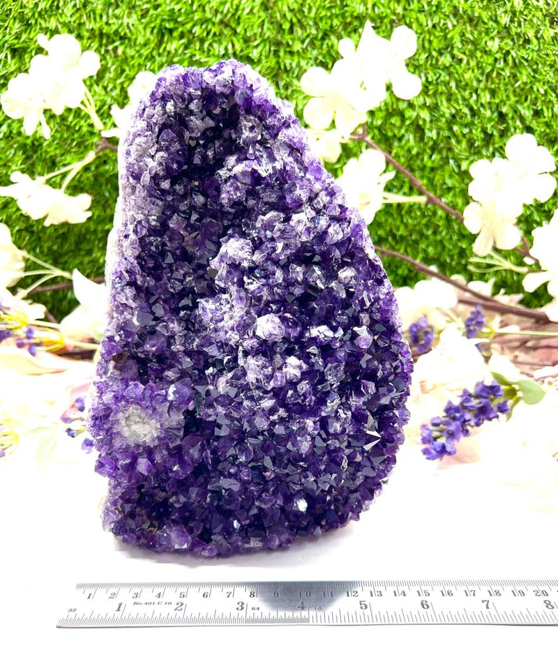 Large Standing Amethyst Clusters from Uruguay AAA Quality (High Vibrations)