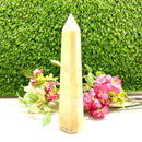 Large Aventurine Crystal Towers