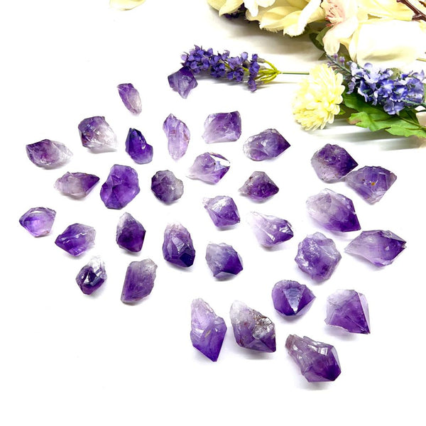 Large Amethyst Natural Points from Brazil