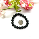 Lava Round Bead Bracelet