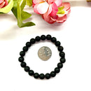 Lava Round Bead Bracelet