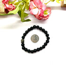 Lava Round Bead Bracelet