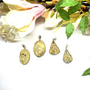 Leaf Jasper Pendant in Silver (Stability & Nurturing)