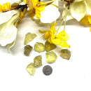 Lemon Quartz Rough (Structure and Focus)