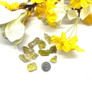 Lemon Quartz Rough (Structure and Focus)