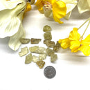 Lemon Quartz Rough (Structure and Focus)