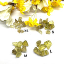 Lemon Quartz Rough (Structure and Focus)