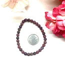 Lepidolite Round Bead Bracelet (Mediumship & Psychic skills)